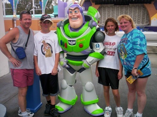 The family with Buzz