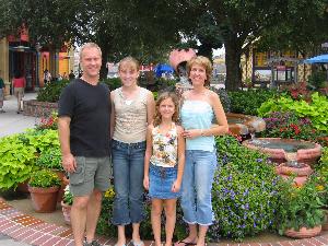 The Fisher's at Disney Marketplace