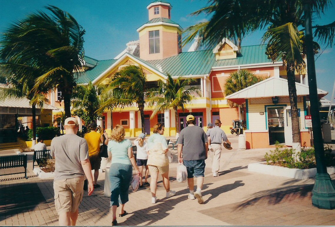 The gang in Nassau, Dec. 2003