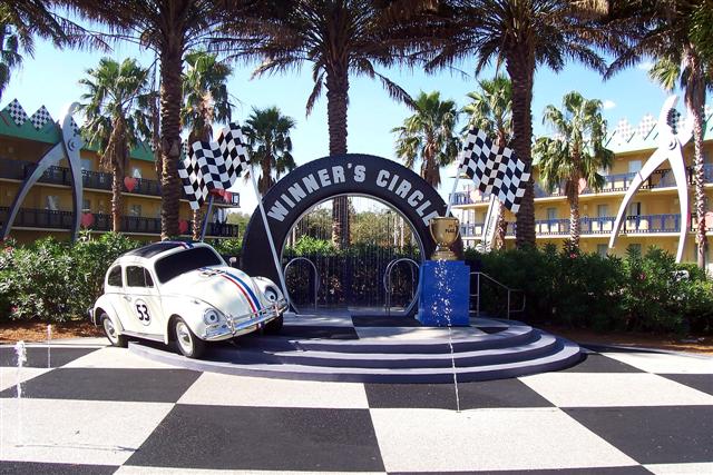The Love Bug Winner's Circle