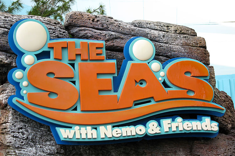 The Seas - sign