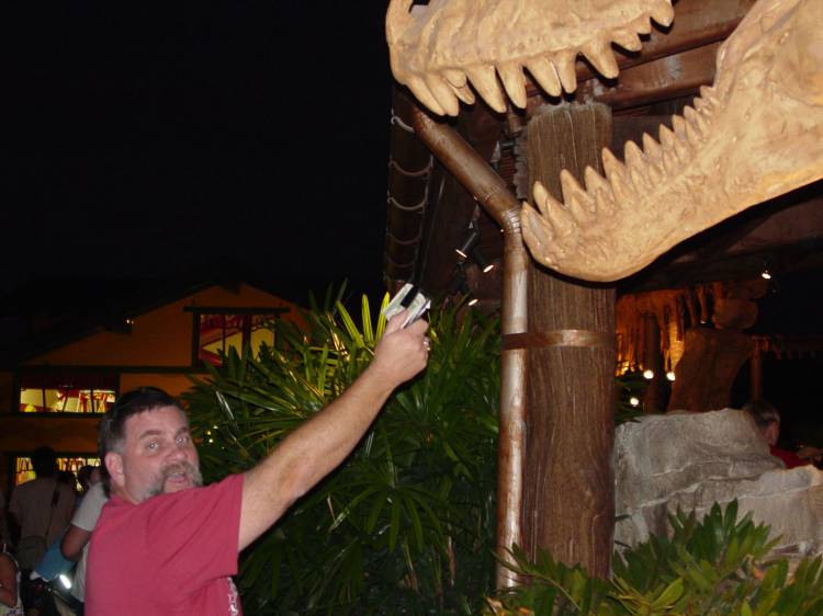 The wallet eating T-Rex
