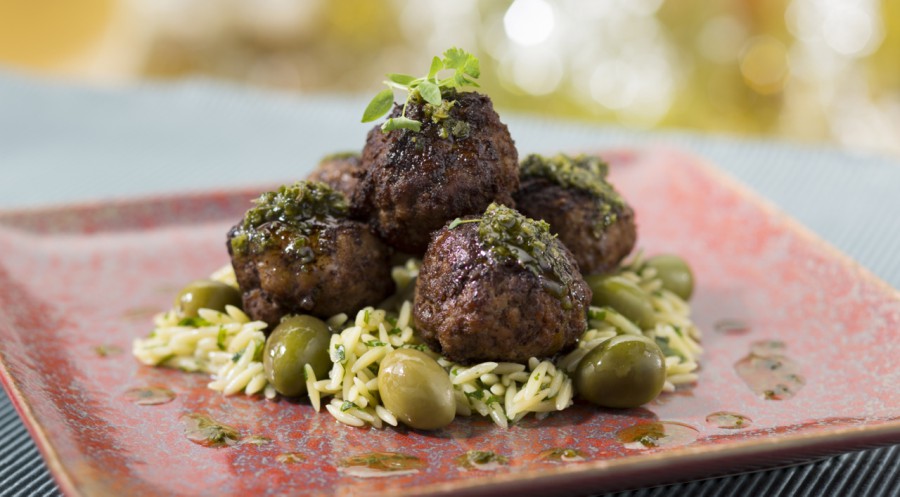 Three-Meat Signature Meatballs