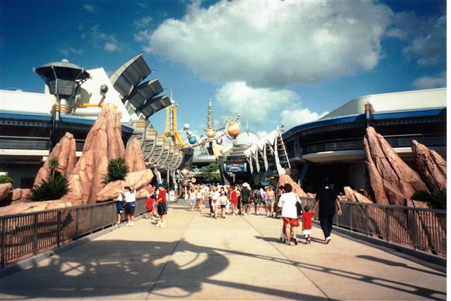 Tomorrowland entrance.