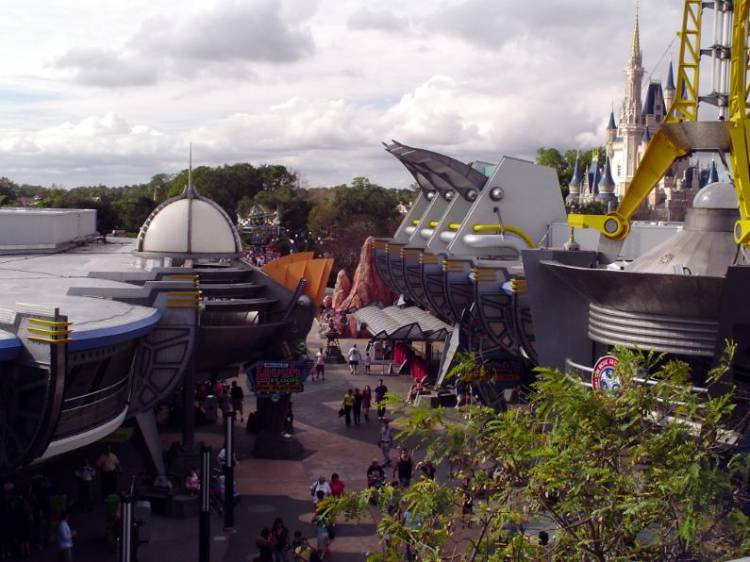 Tomorrowland from Astro Orbitor Platform
