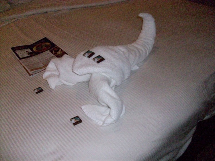 Towel Art, night 1