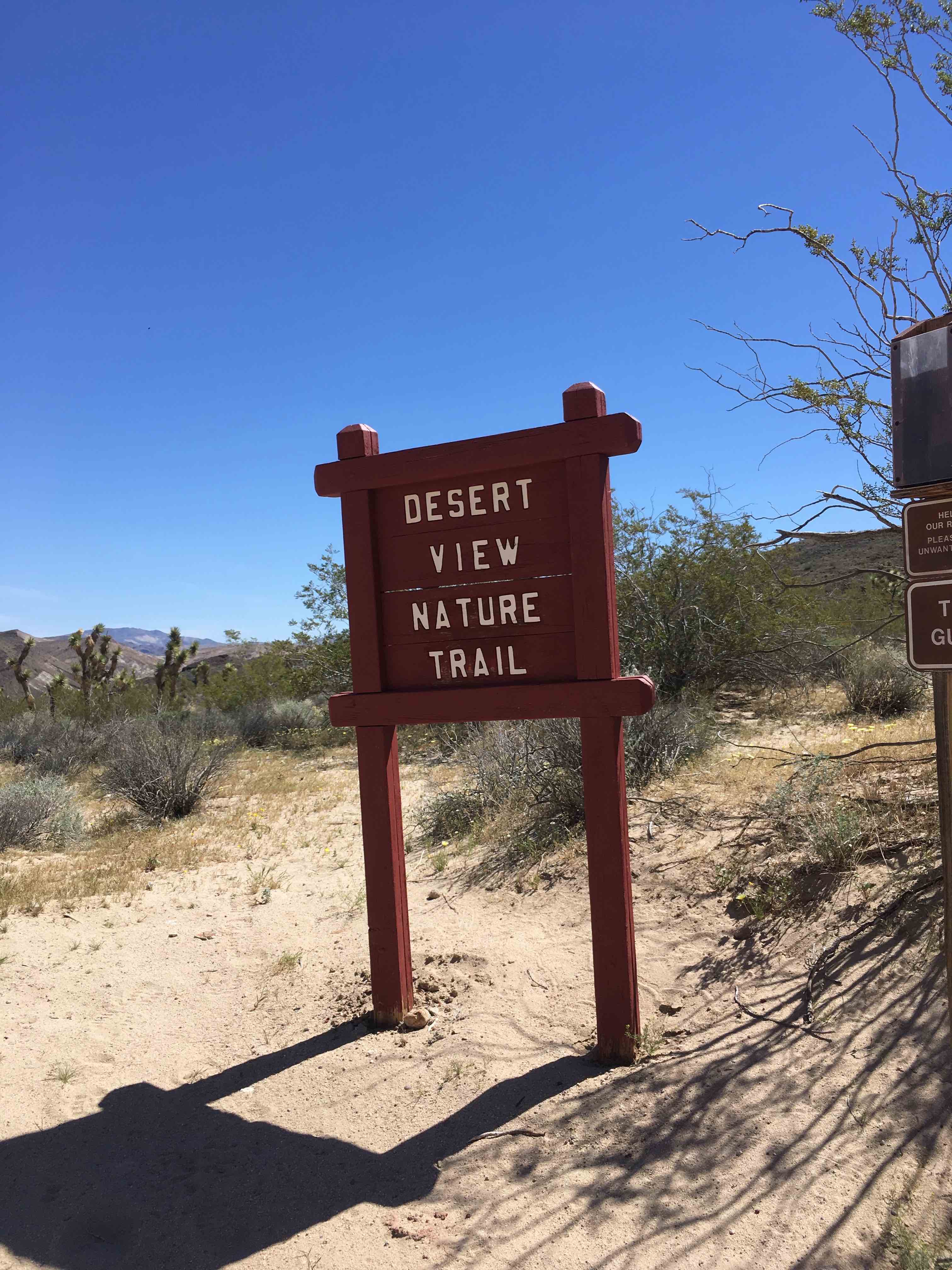 Trail sign