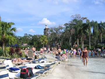 Typhoon Lagoon beach