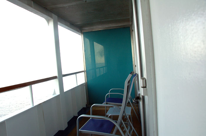 U-74 Balcony Looking Aft