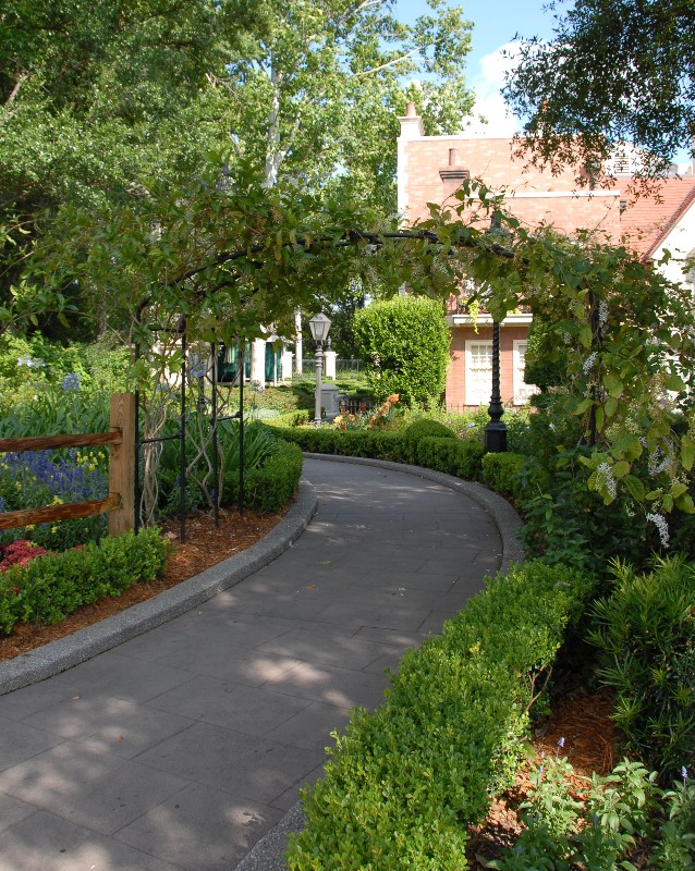 UK garden path