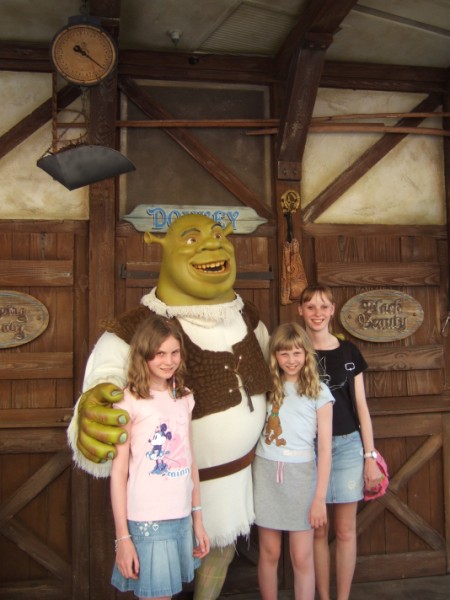 Universal Studios with Shrek