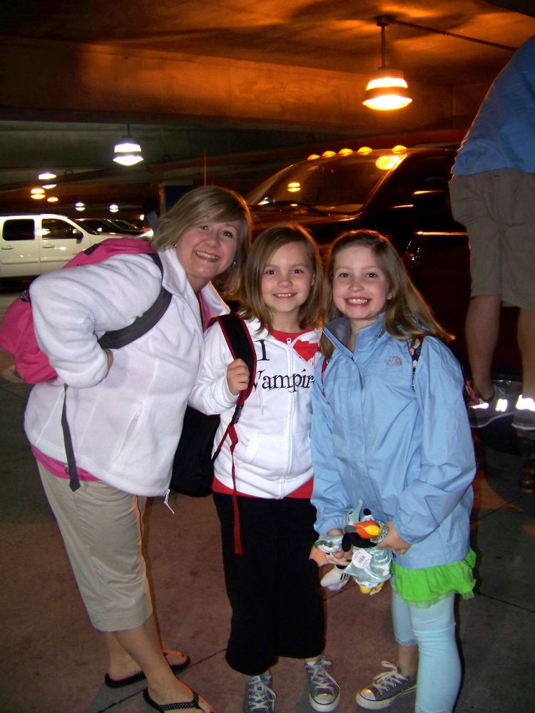 Unloading at the airport