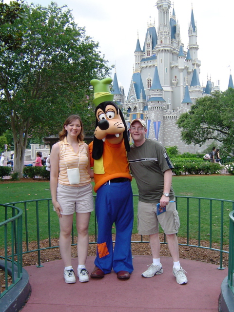 Us w/Goofy our Favorite
