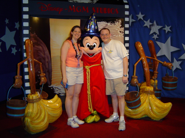 Us w/Sorcerer Mickey