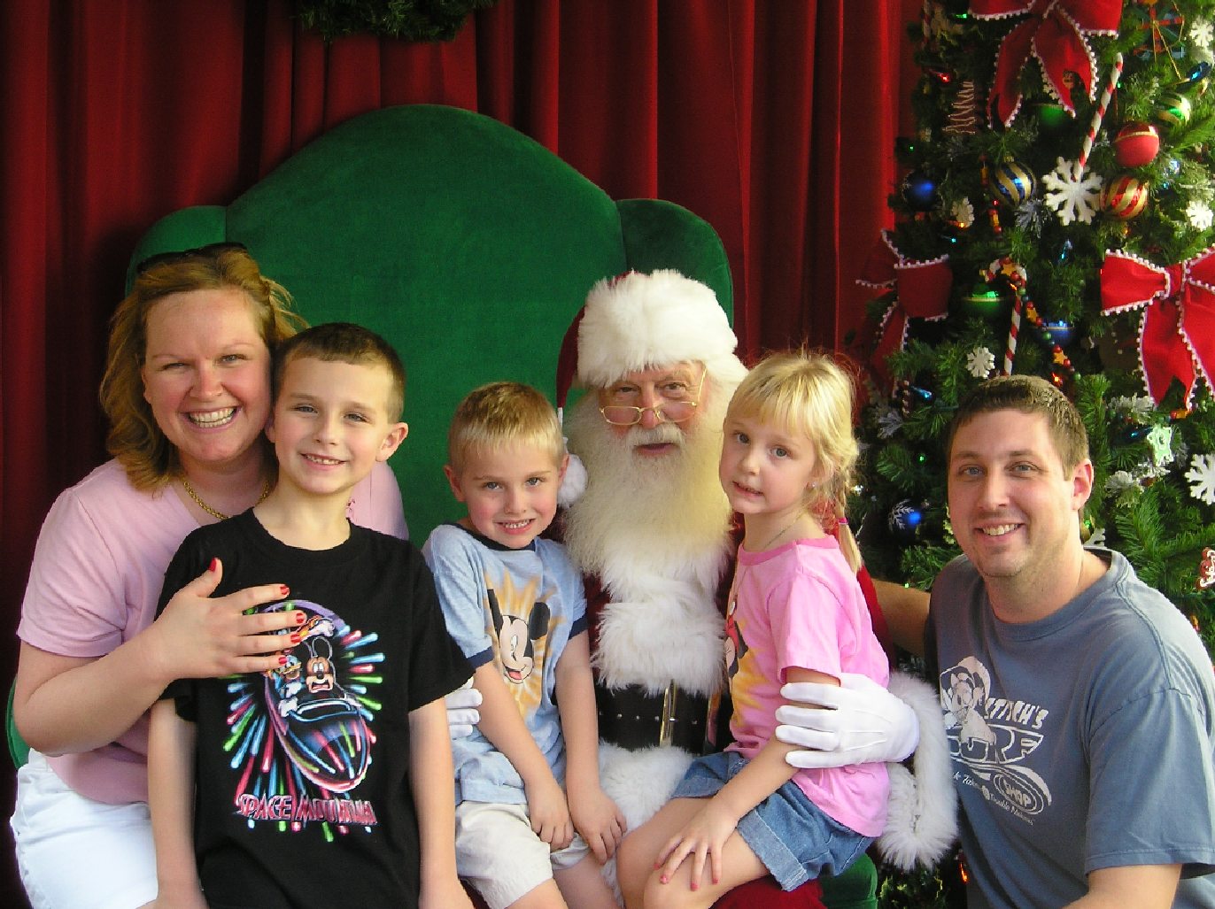 Us with Santa
