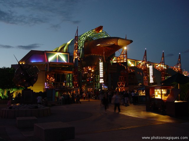 Videopolis at night