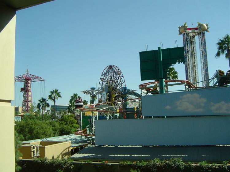 View from Grand Californian Room 2252