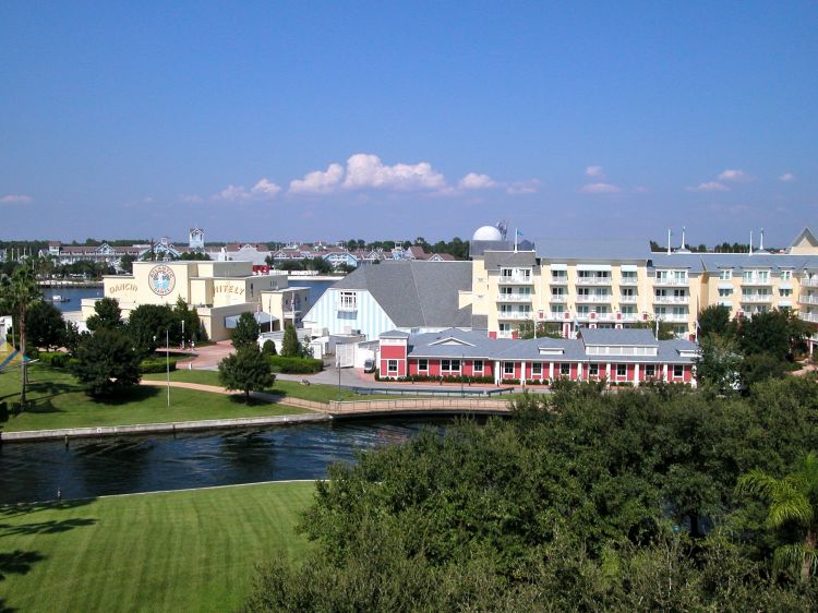 View of Boardwalk from the Swan