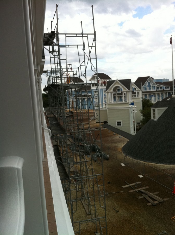View of Construction at YC