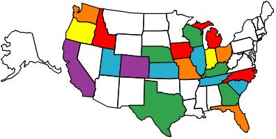 VisitedStatesMap