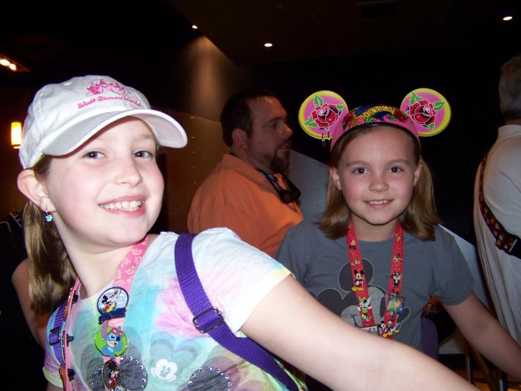 Waiting in line for Soarin'