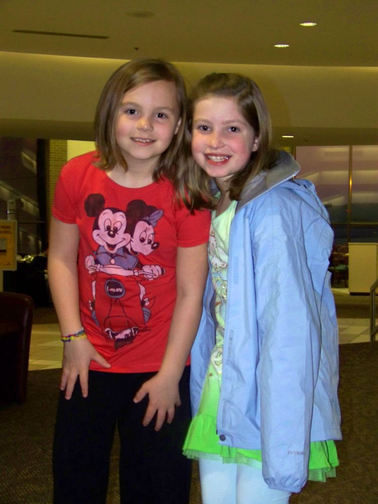 Waiting to board the plane to WDW