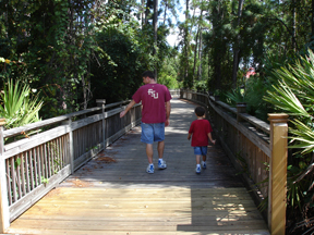 Walkway at Carribean Beach