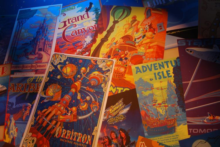 Wall picture of disney poster 1