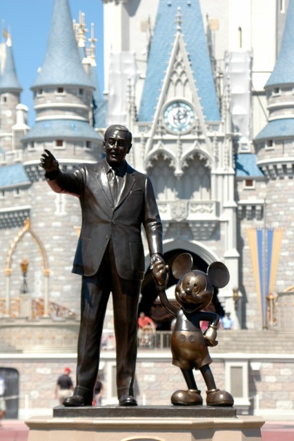 Walt and Mickey