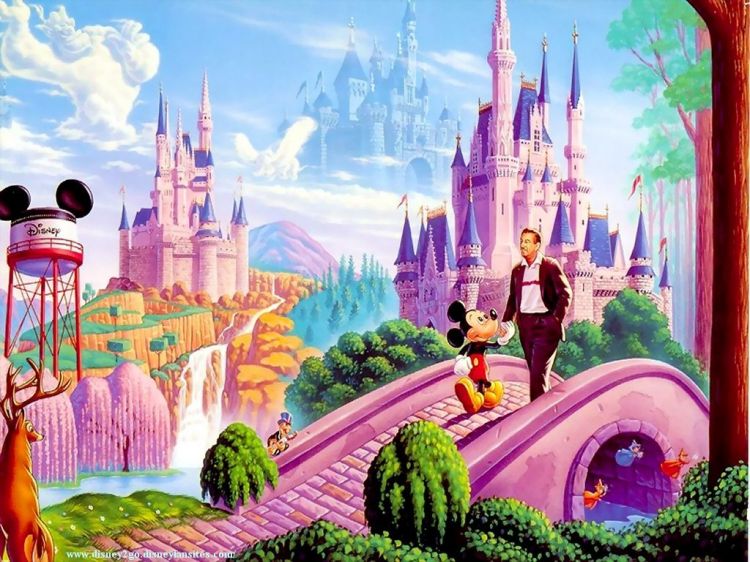 Walt Disney and mickey Mouse