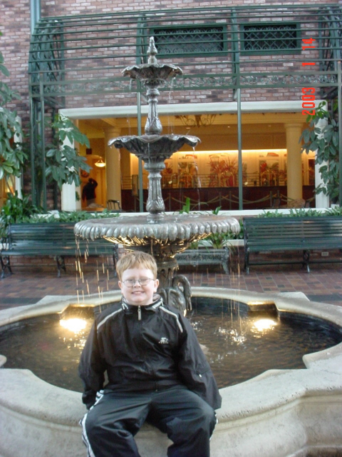 Water fountain tour 2003