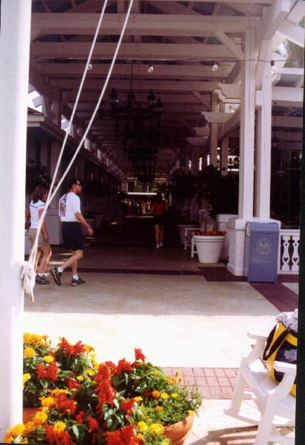 Welcome area