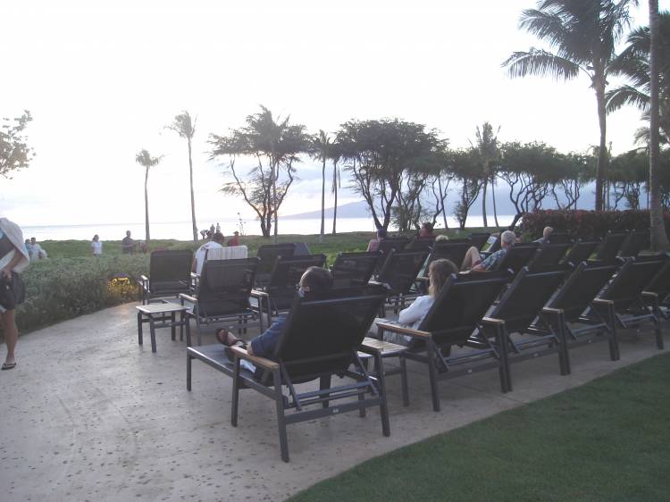 Westin Kaanapali Sunset viewing area