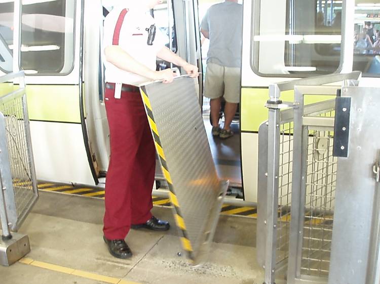wheelchair accessible monorail