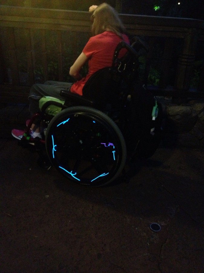Wheelchair lights