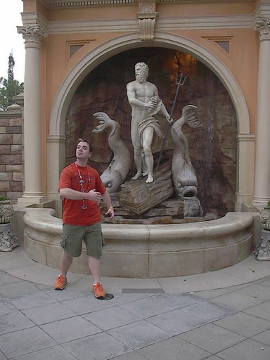 Which one is the statue?