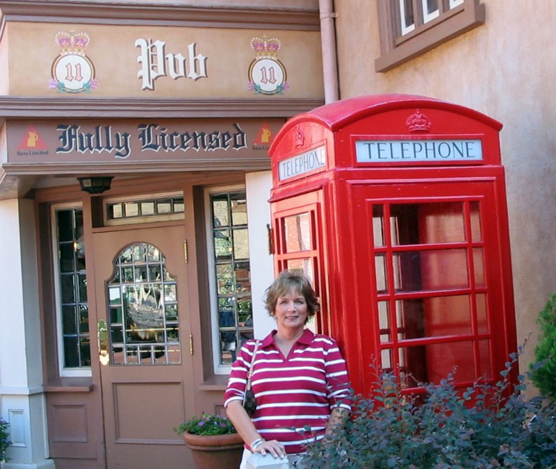 Wife in UK (EPCOT)