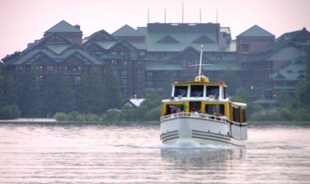 Wilderness Lodge from the Water