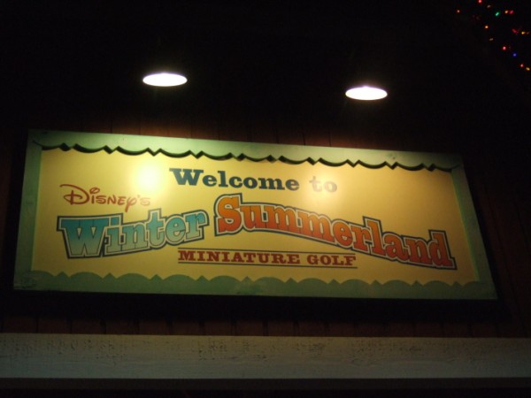 Winter Summerland Mini-golf