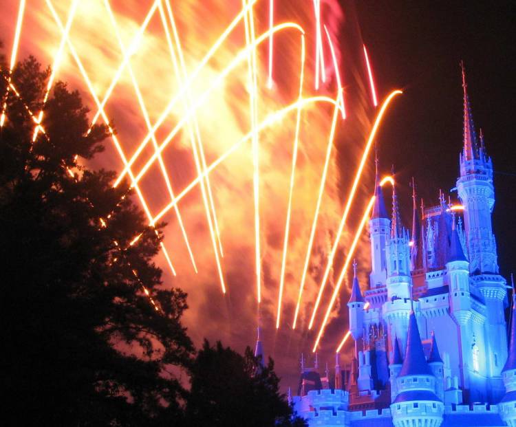 Wishes - Cinderella's Castle Aug 2008