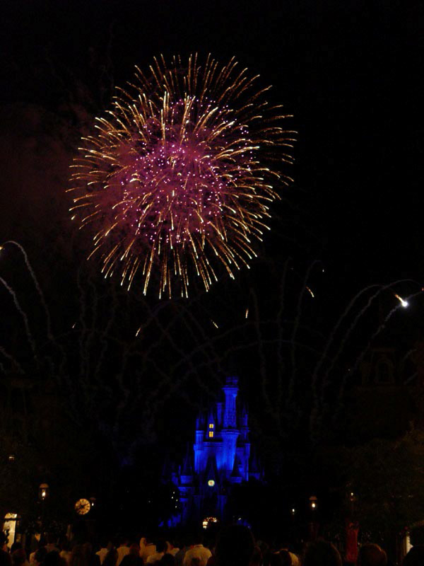 WISHES nighttime spectacular