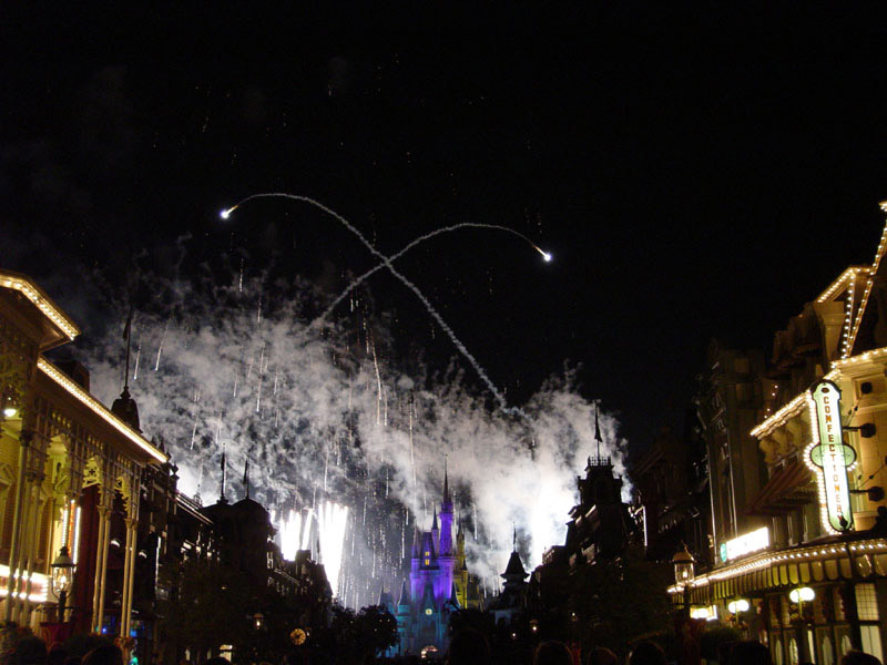 WISHES nighttime spectacular