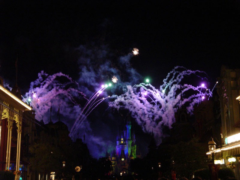 WISHES nighttime spectacular