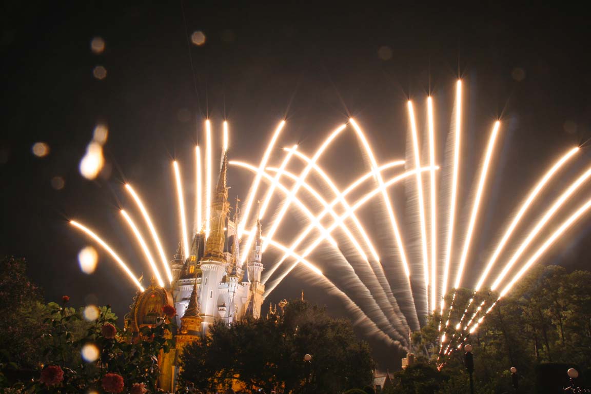Wishes. With rain drops on the lens.
