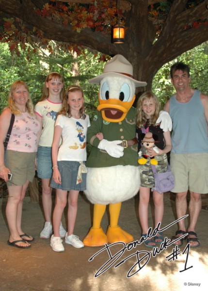 With Donald