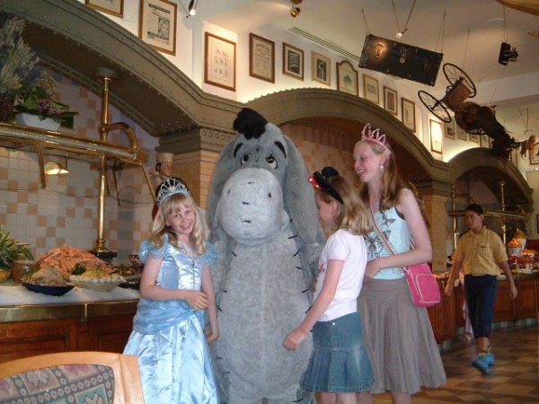 with Eeyore at Inventions