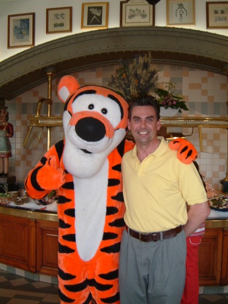 with Tigger