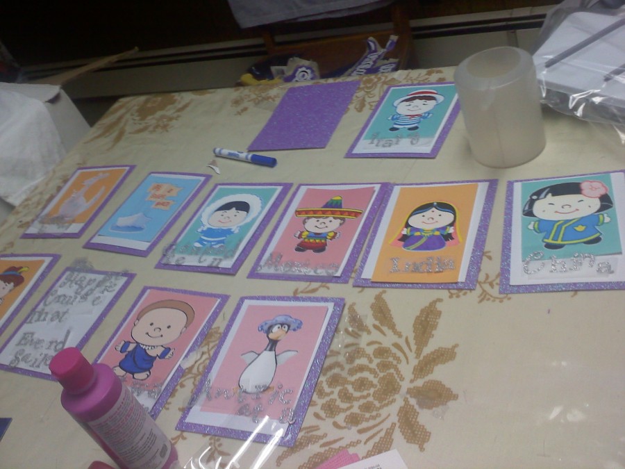 working on the wedding