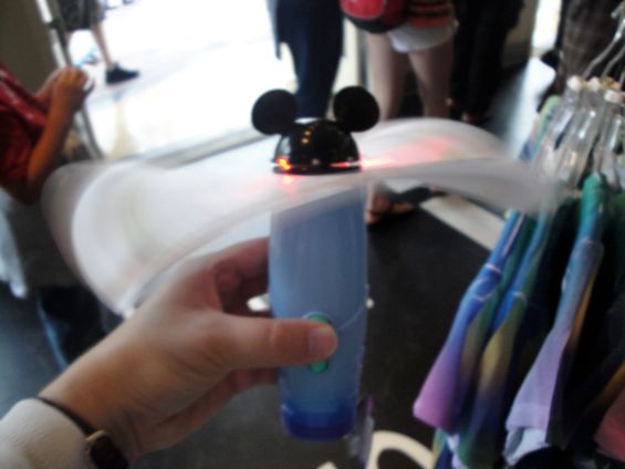 world of color merchandise spinner