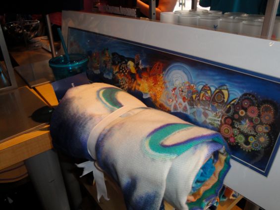 world of color merchandise throw